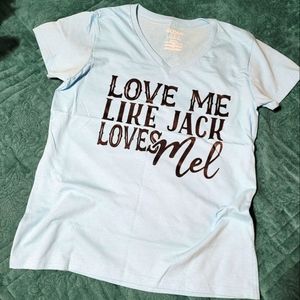 Virgin River Tshirt Vneck, Large Ladies NEW